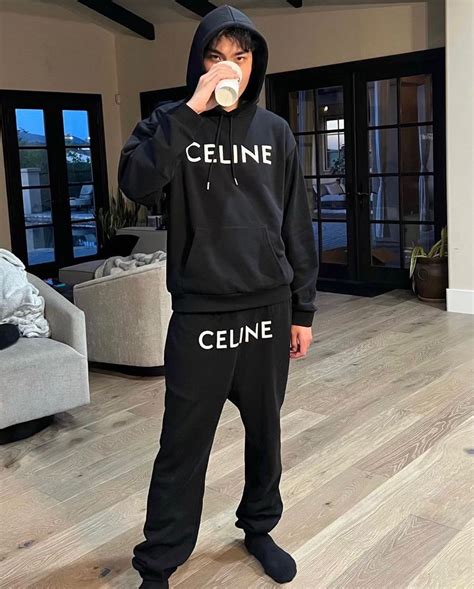 celine sweatsuit|celine sweat suit men.